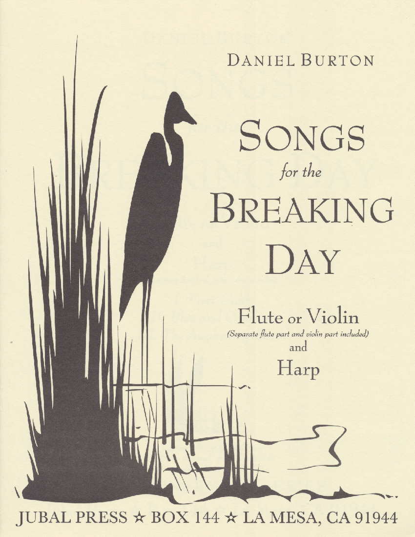 Songs for Breaking Day by Burton Cover at folkharp.com