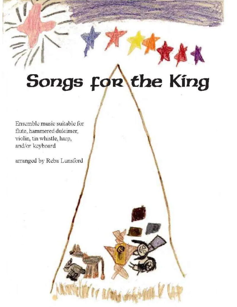 Songs for the King by Lunsford Cover at folkharp.com