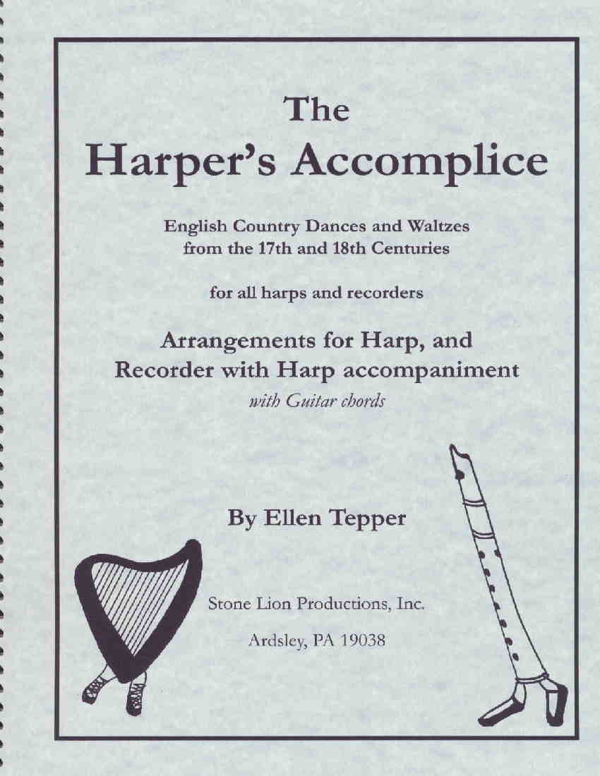 The Harper's Accomplice by Tepper Cover at folkharp.com