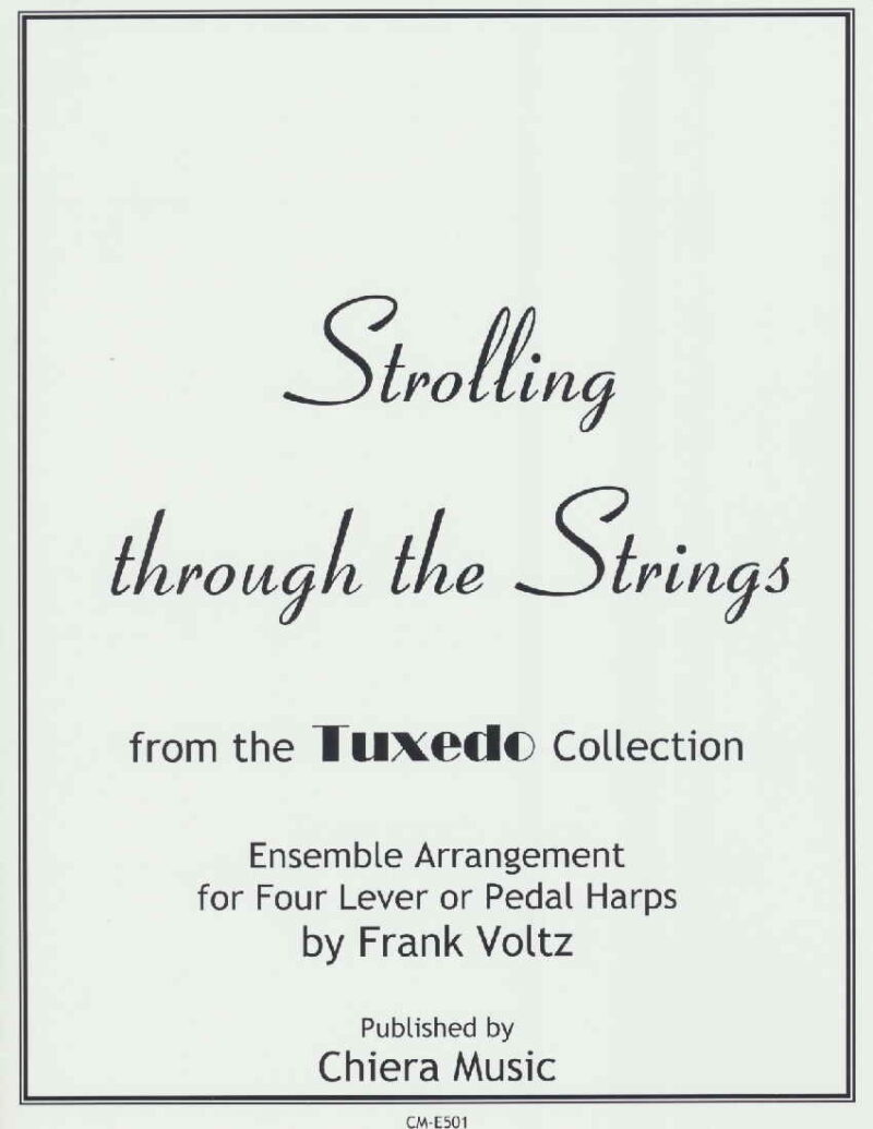 Strolling Through the Strings by Voltz Cover at folkharp.com