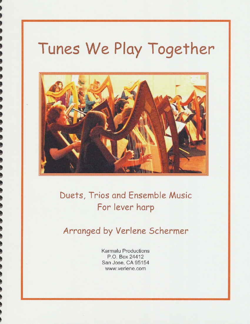 Tunes We Play Together by Schermer Cover at folkharp.com