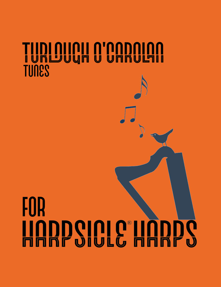 O'Carolan for Harpsicle cover at Melody's folkharp.com