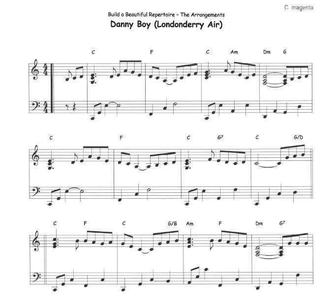 Build a Beautiful Repertoire Sample 1 at Melody's