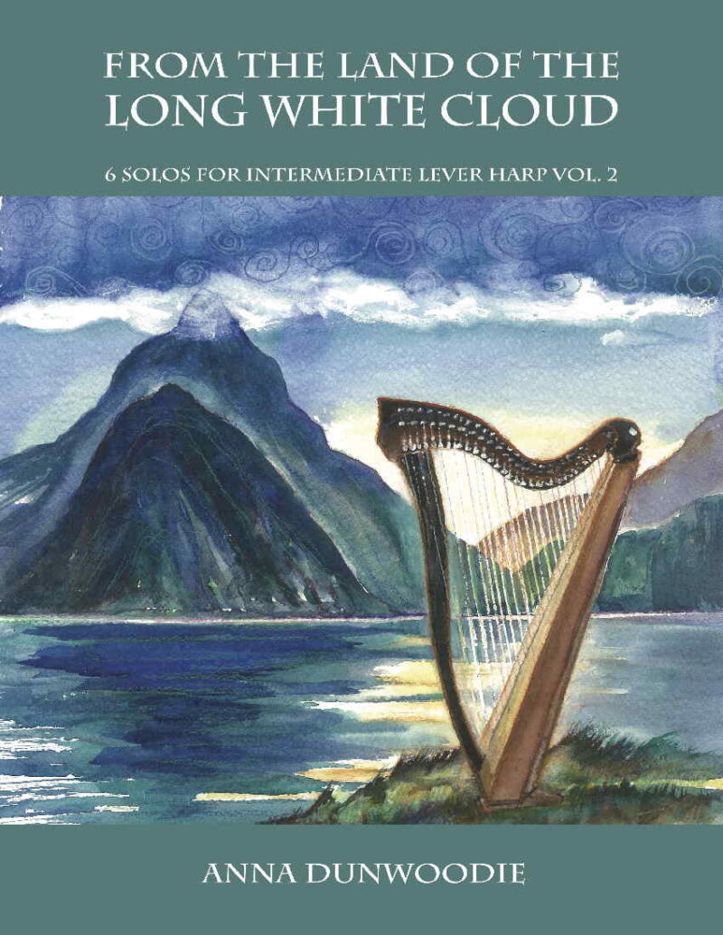 From the Land of the Long White Cloud Volume 2 by Dunwoodie Cover at folkharp.com