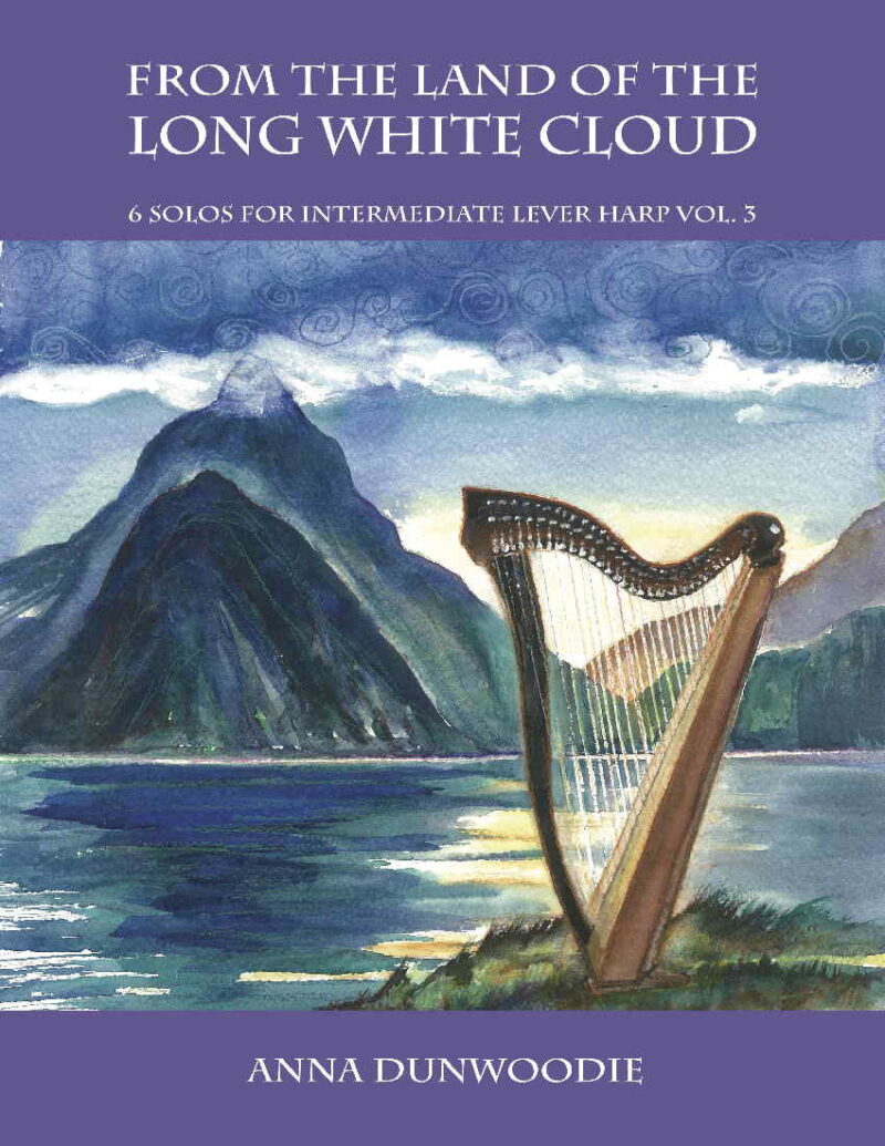 From the Land of the Long White Cloud Volume 3 by Dunwoodie Cover at folkharp.com