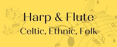 Harp & Flute ethnic celtic folk Heading at folkharp.com