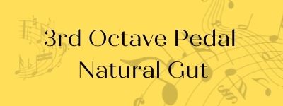 3rd Octave Pedal Natural Gut