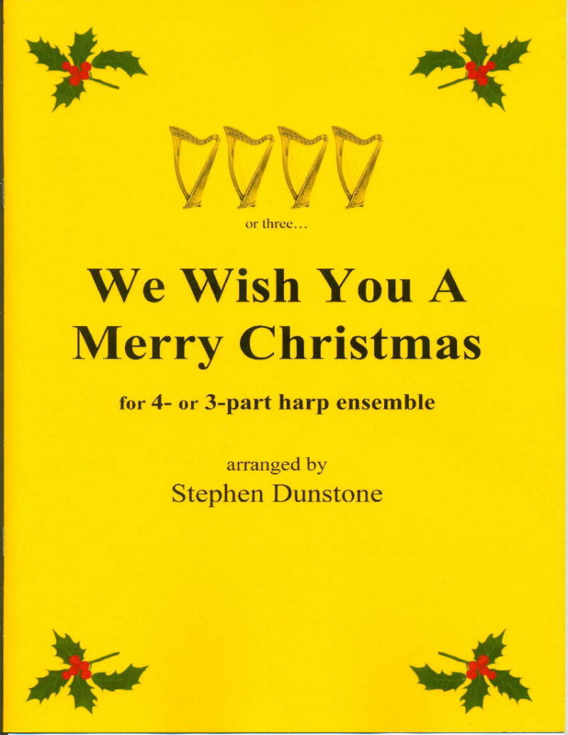 We Wish You a Merry Christmas by Dunstone Cover at folkharp.com
