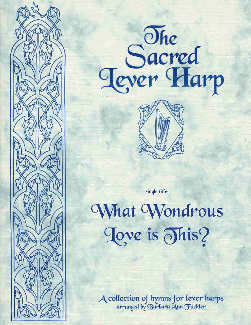 What Wondrous Love by Fackler Cover at folkharp.com