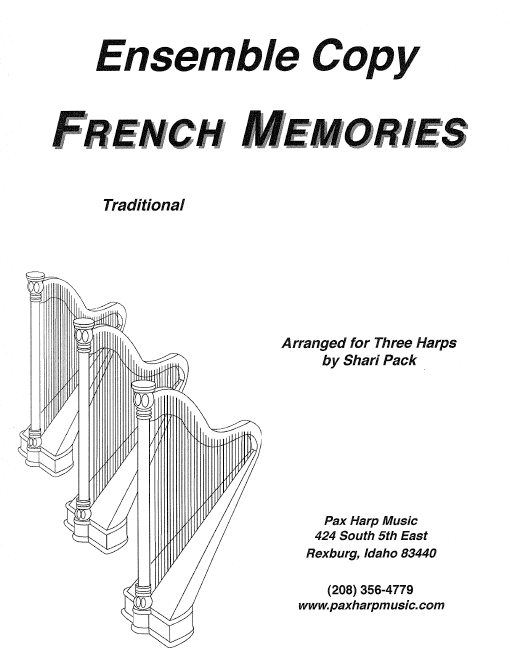 French Memories by Pack Cover at folkharp.com