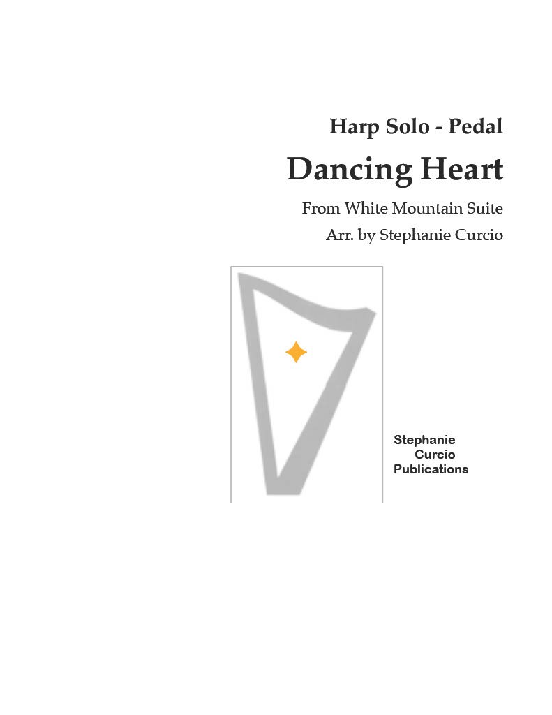 Dancing Heart by Curcio Cover at folkharp.com