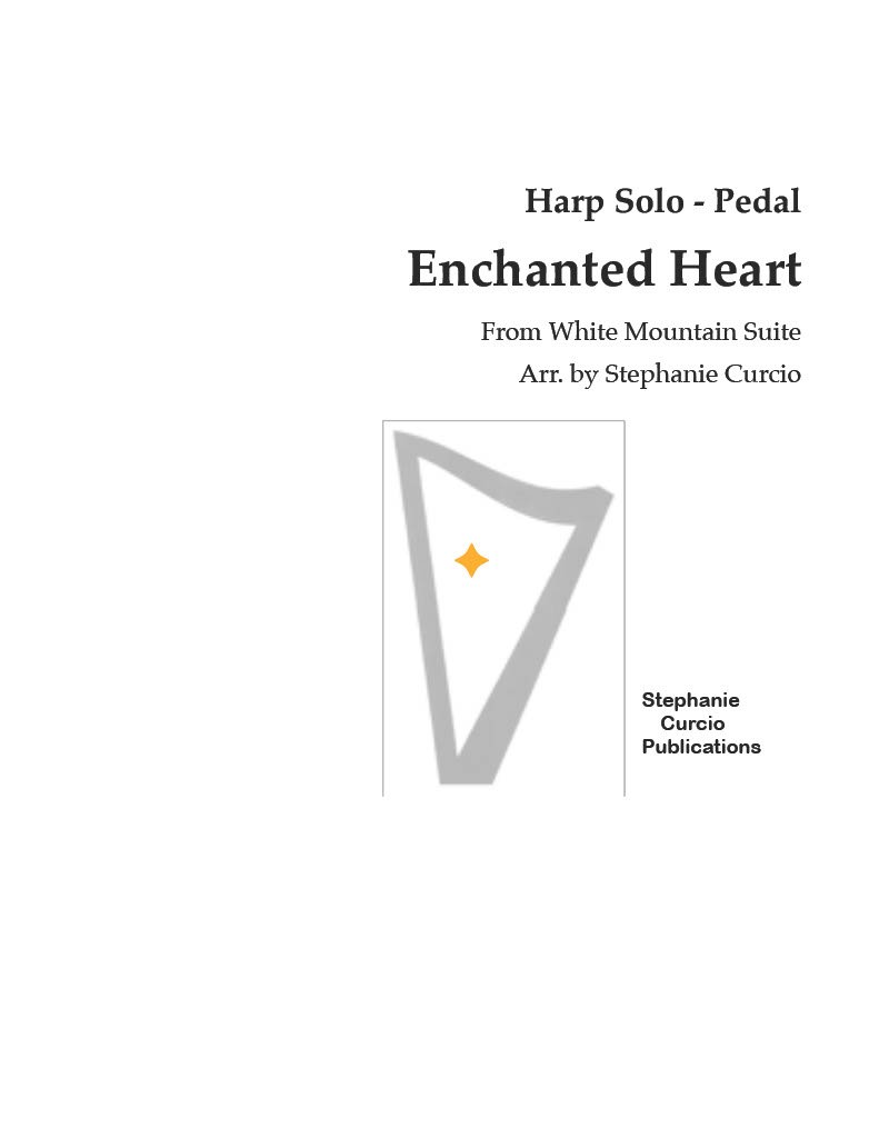 Enchanted Heart by Curcio Cover at folkharp.com