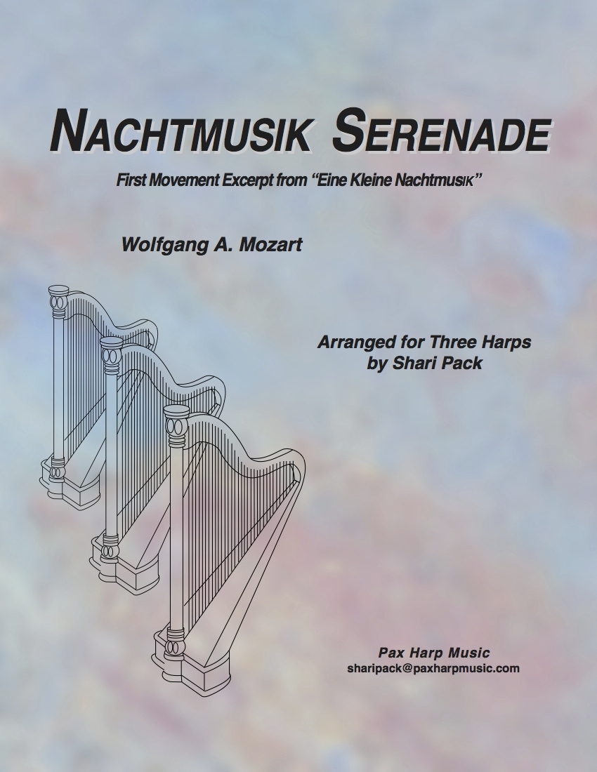 Nachtmusik Serenade by Pack Cover at folkharp.com