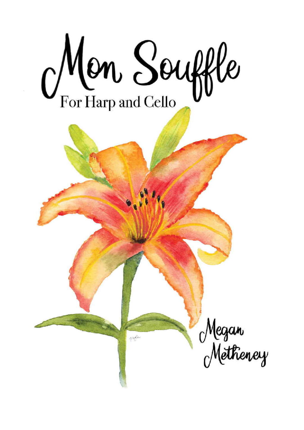 Mon Souffle by Metheney Cover at folkharp.com