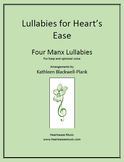 Four Manx Lullabies by Blackwell-Plank Cover at folkharp.com