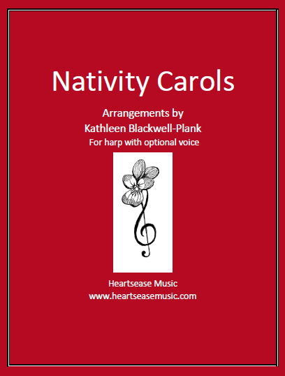 Nativity Carols by Blackwell-Plank Cover at folkharp.com