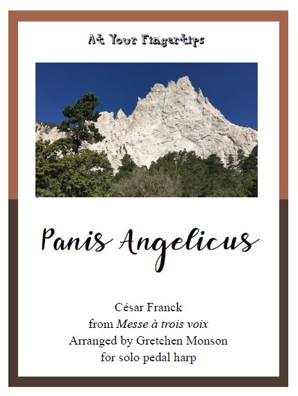 Panis Angelicus by Franck (Arr. Monson) Cover at folkharp.com