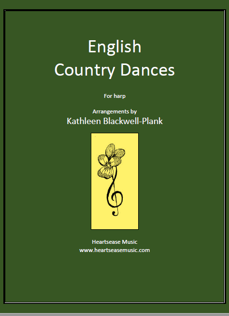 English Country Dances by Blackwell-Plank Cover at folkharp.com