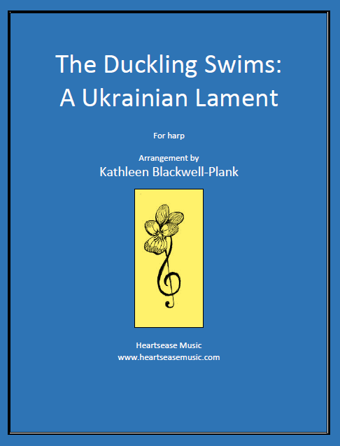 The Duckling Swims by Blackwell-Plank Cover at folkharp.com