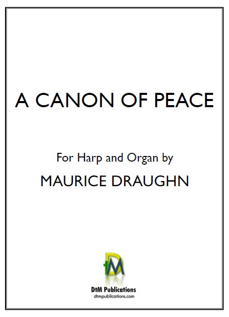 A Canon of Peace by Draughn Cover at folkharp.com