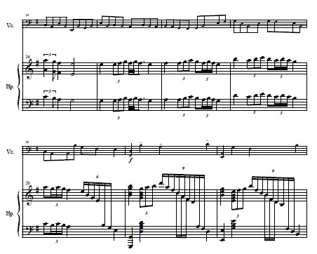 Hymns and Spirituals V1 Sample 6 at Melody's