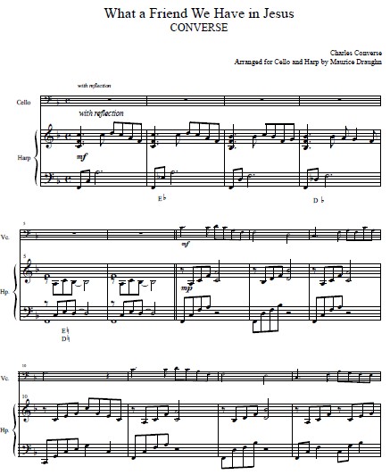 Hymns and Spirituals V1 Sample 9 at Melody's