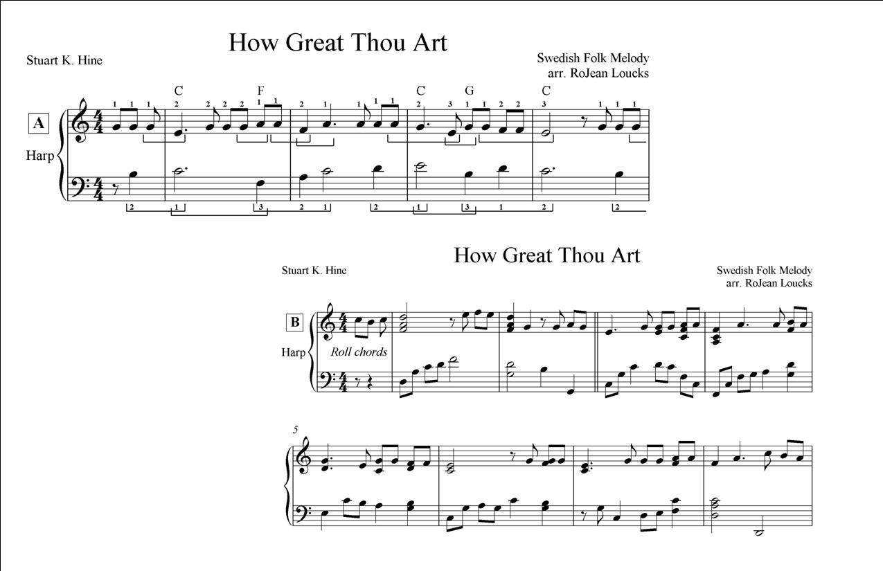 How Great Thou Art Sample at Melody's