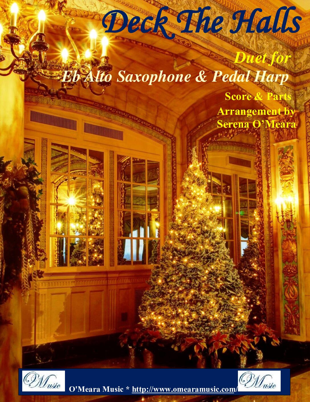 Deck The Halls, Duo for Eb Alto Saxophone & Pedal Harp