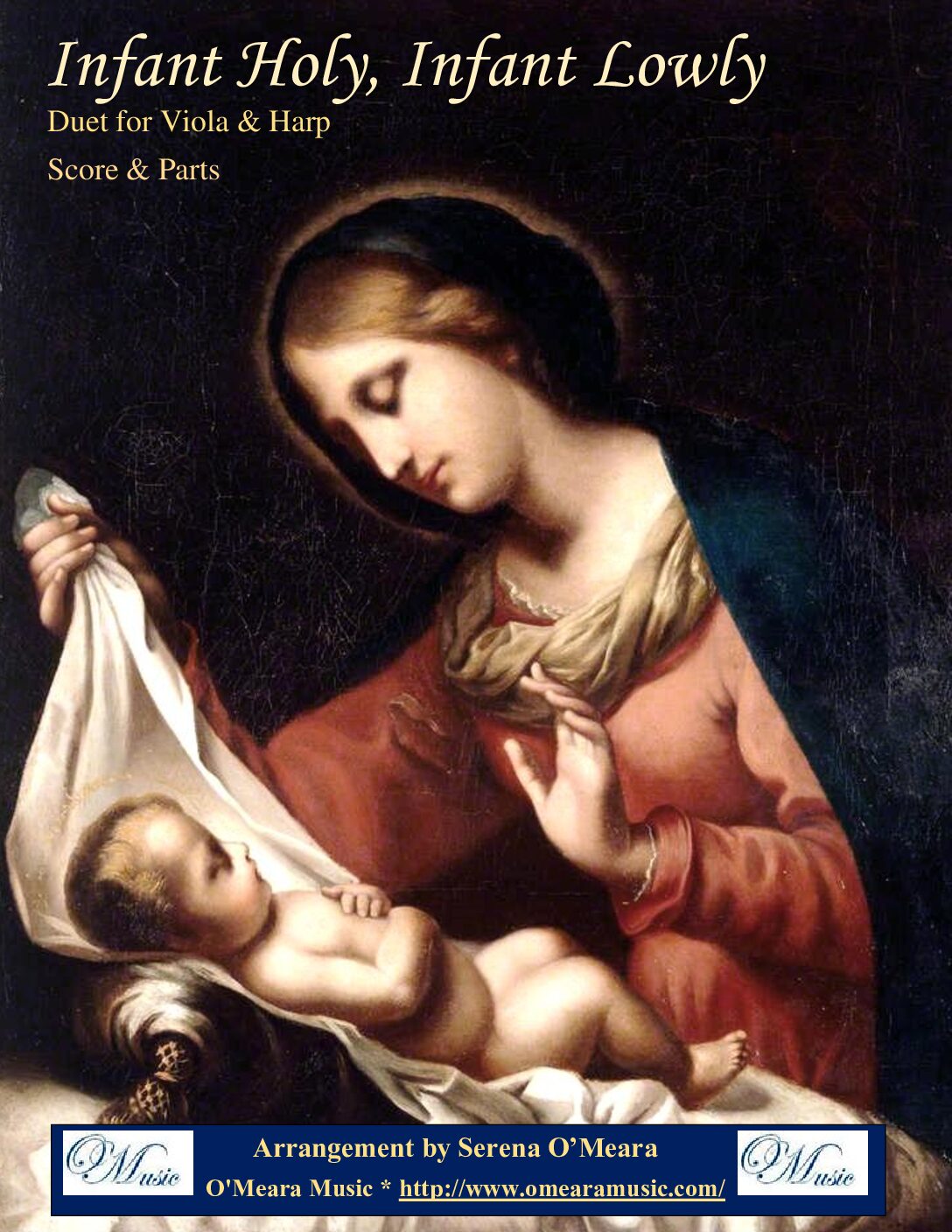 Infant Holy, Infant Lowly, Duet for Viola & Harp