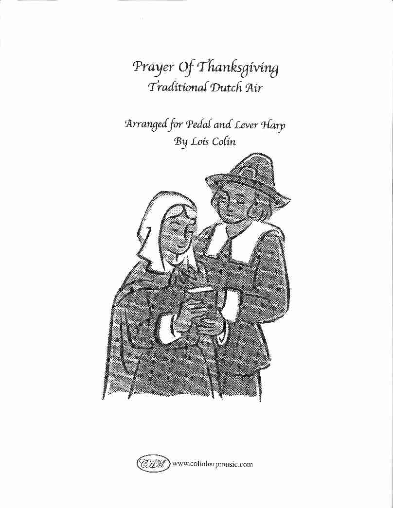 Prayer of Thanksgiving