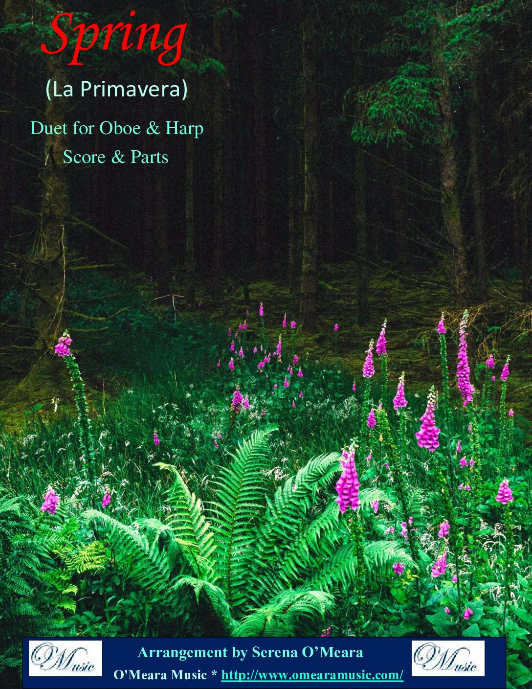 Spring (La Primavera), Duet for Oboe & Harp