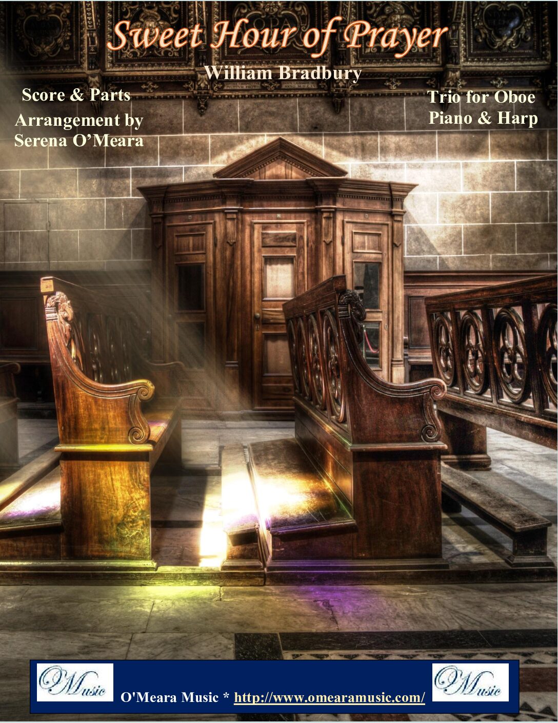 Sweet Hour of Prayer Trio for Oboe, Piano & Harp