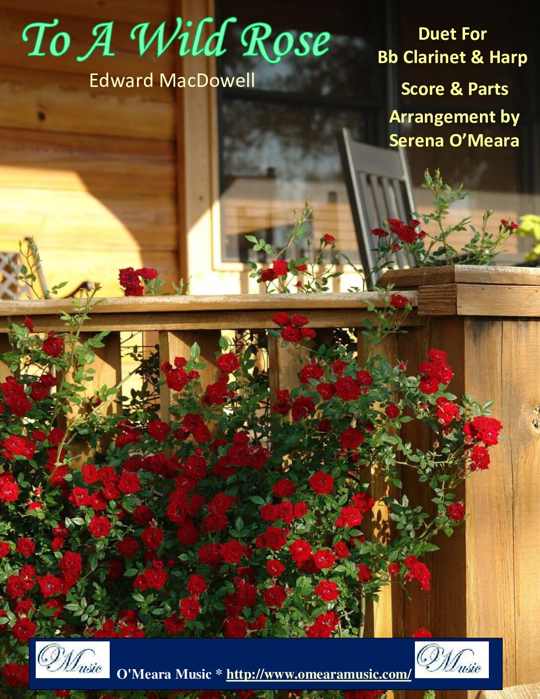 To a Wild Rose, Duet for Bb Clarinet & Pedal Harp