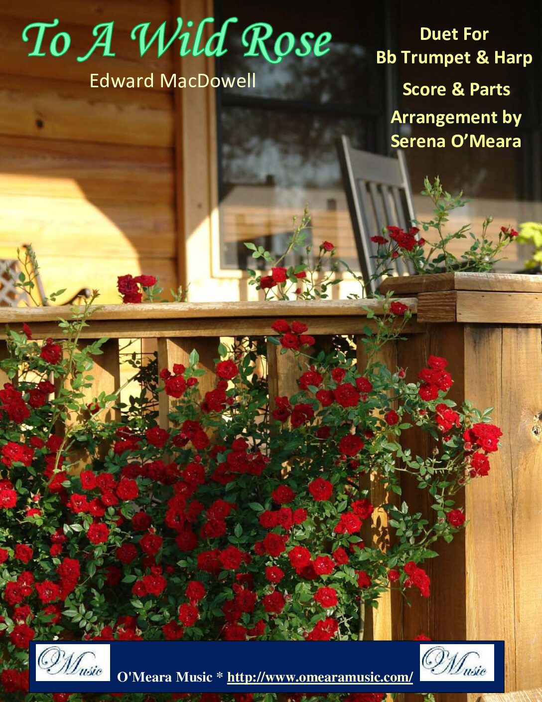 To a Wild Rose, Duet for Bb Trumpet & Pedal Harp