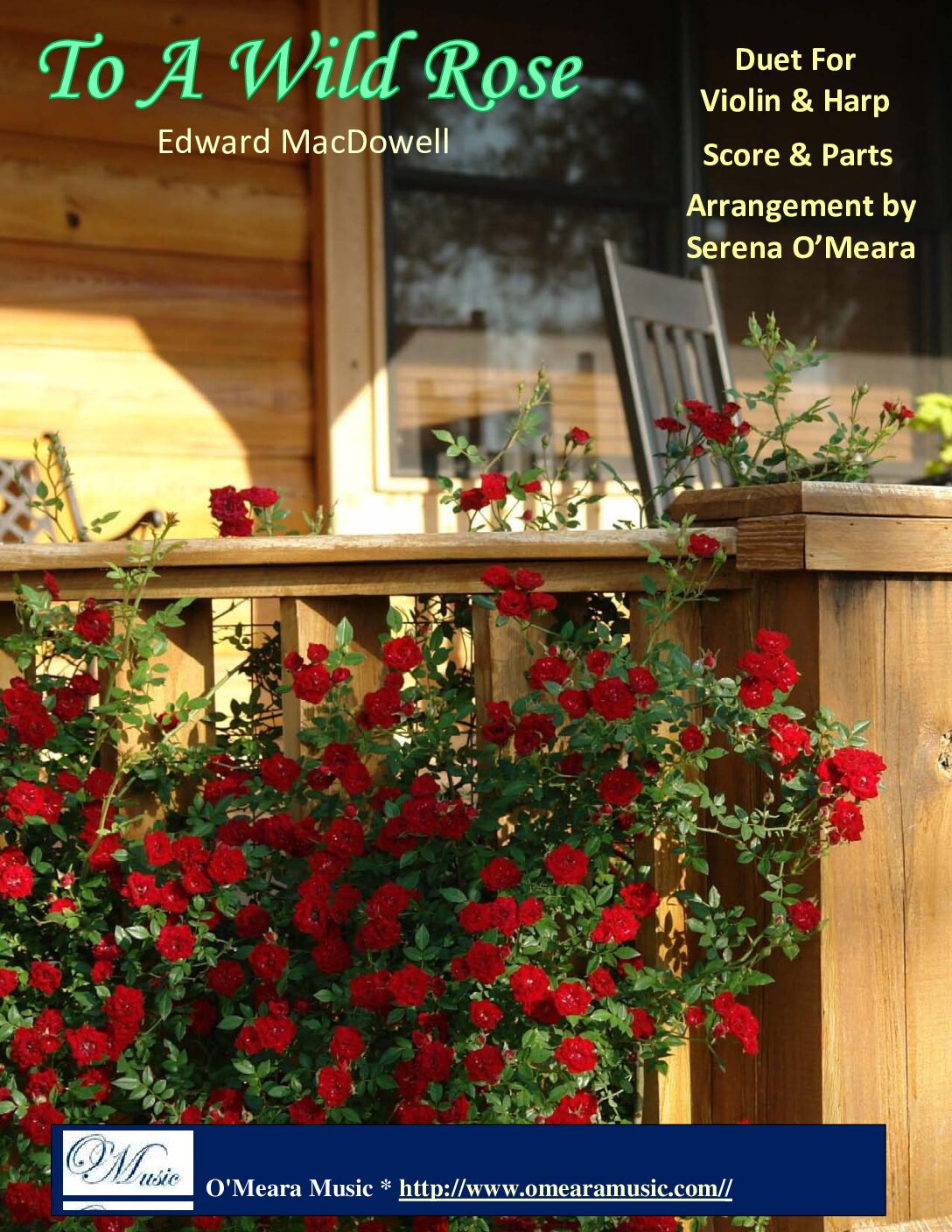 To a Wild Rose, Duet for Violin & Pedal Harp