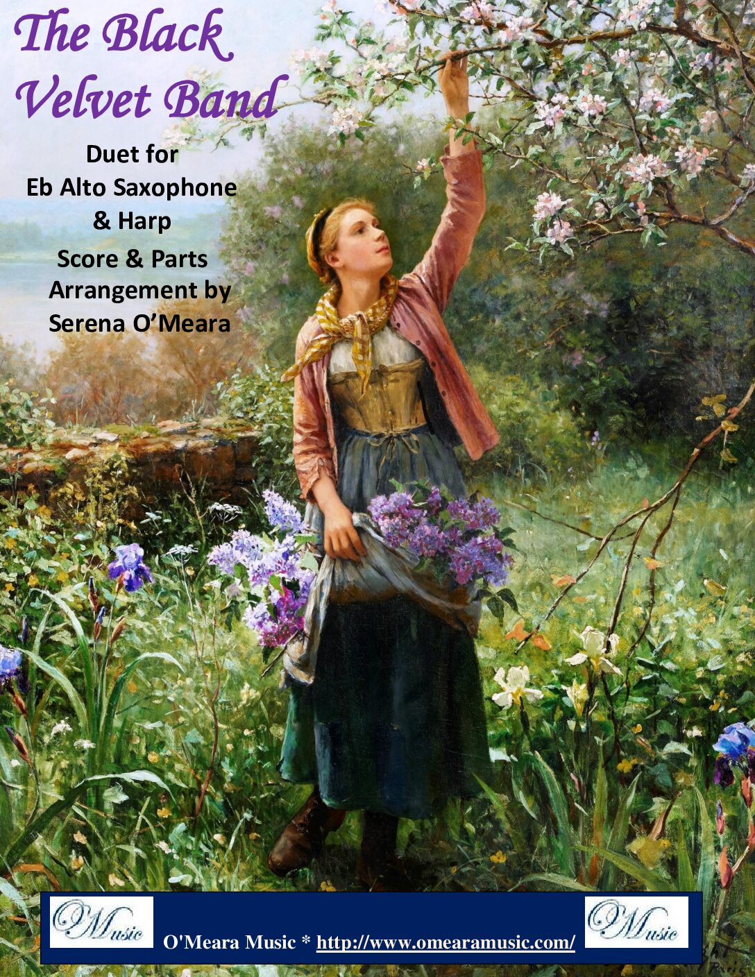 The Black Velvet Band, Duet for Eb Alto Saxophone & Harp