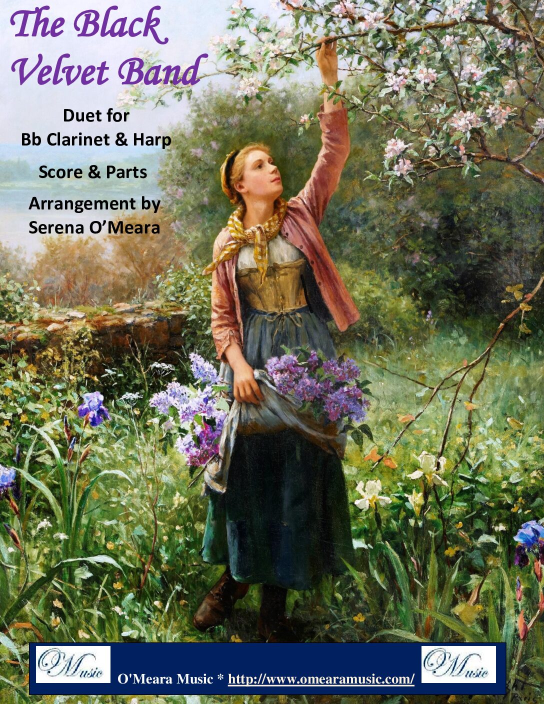 The Black Velvet Band, Duet for Bb Clarinet & Harp