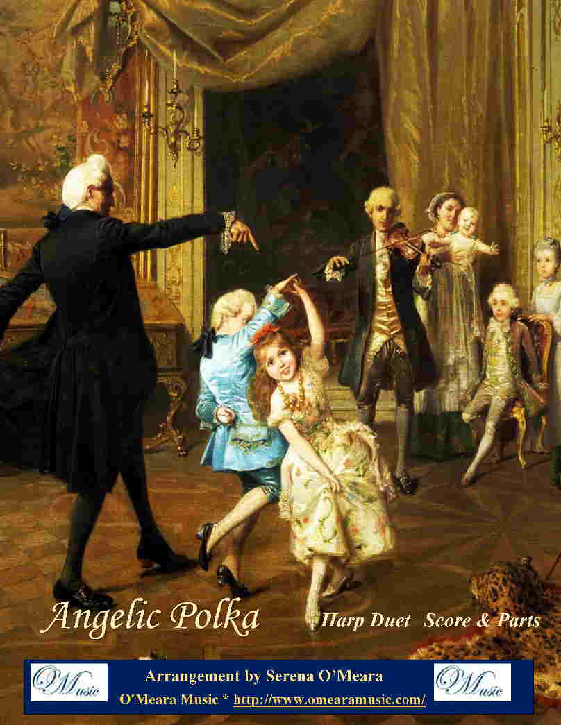 Angelic Polka, Harp Duet