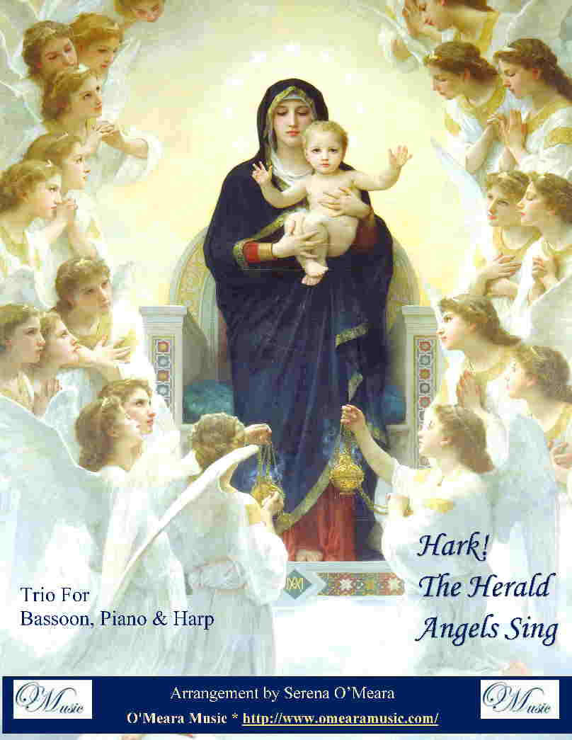 Hark! The Herald Angels Sing, Trio for Bassoon, Piano & Harp