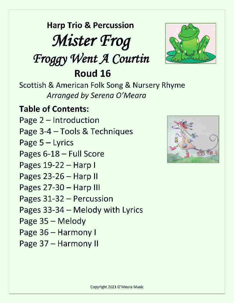 Mister Frog, Harp Activity