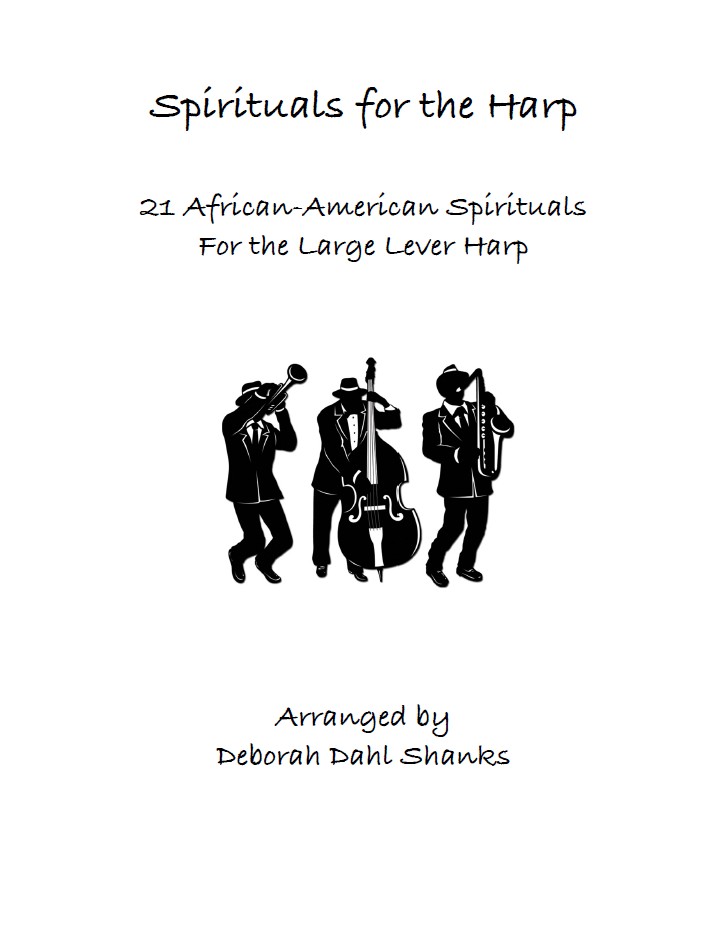 Spirituals for the Harp by Shanks Cover at folkharp.com