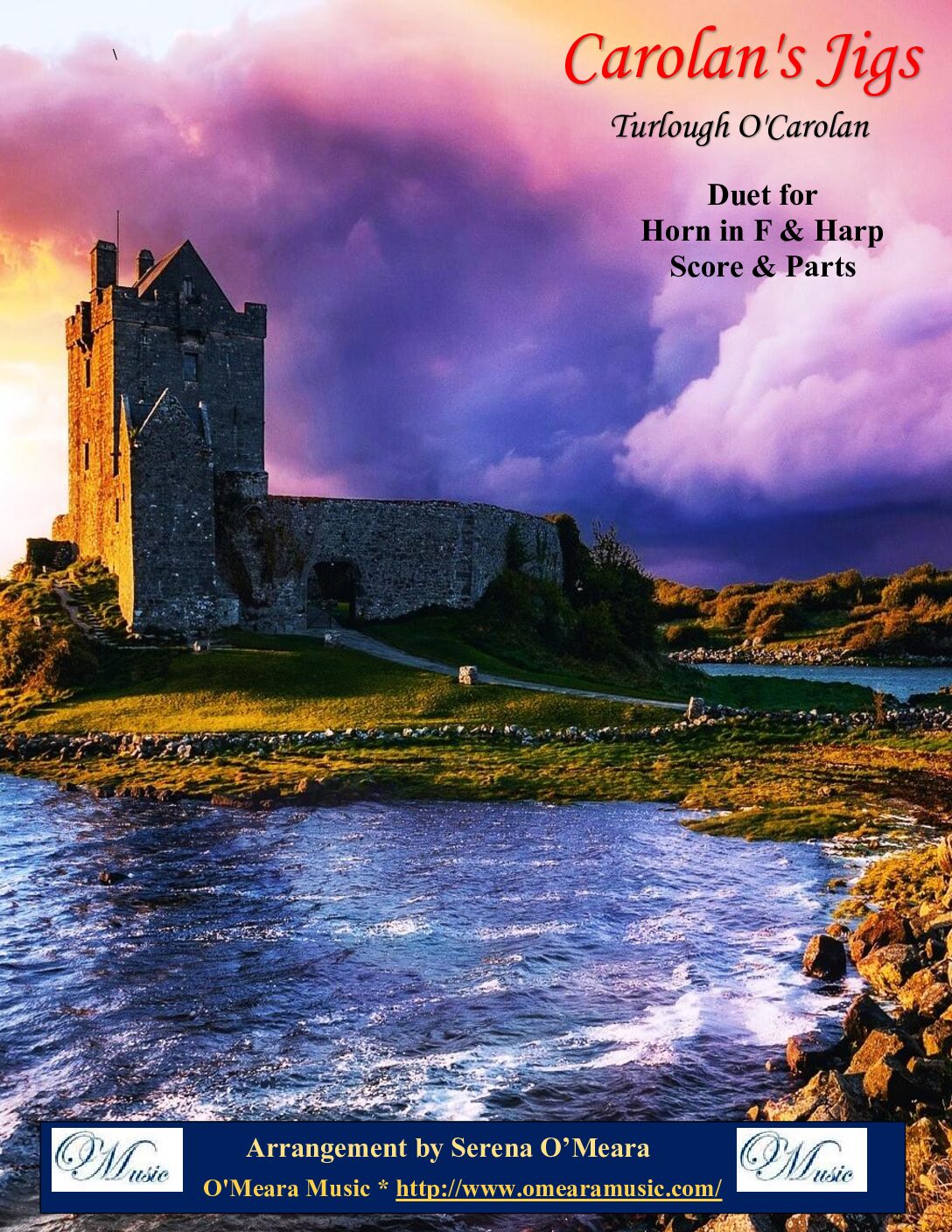 Carolan’s Jigs, Duet for Horn in F & Harp