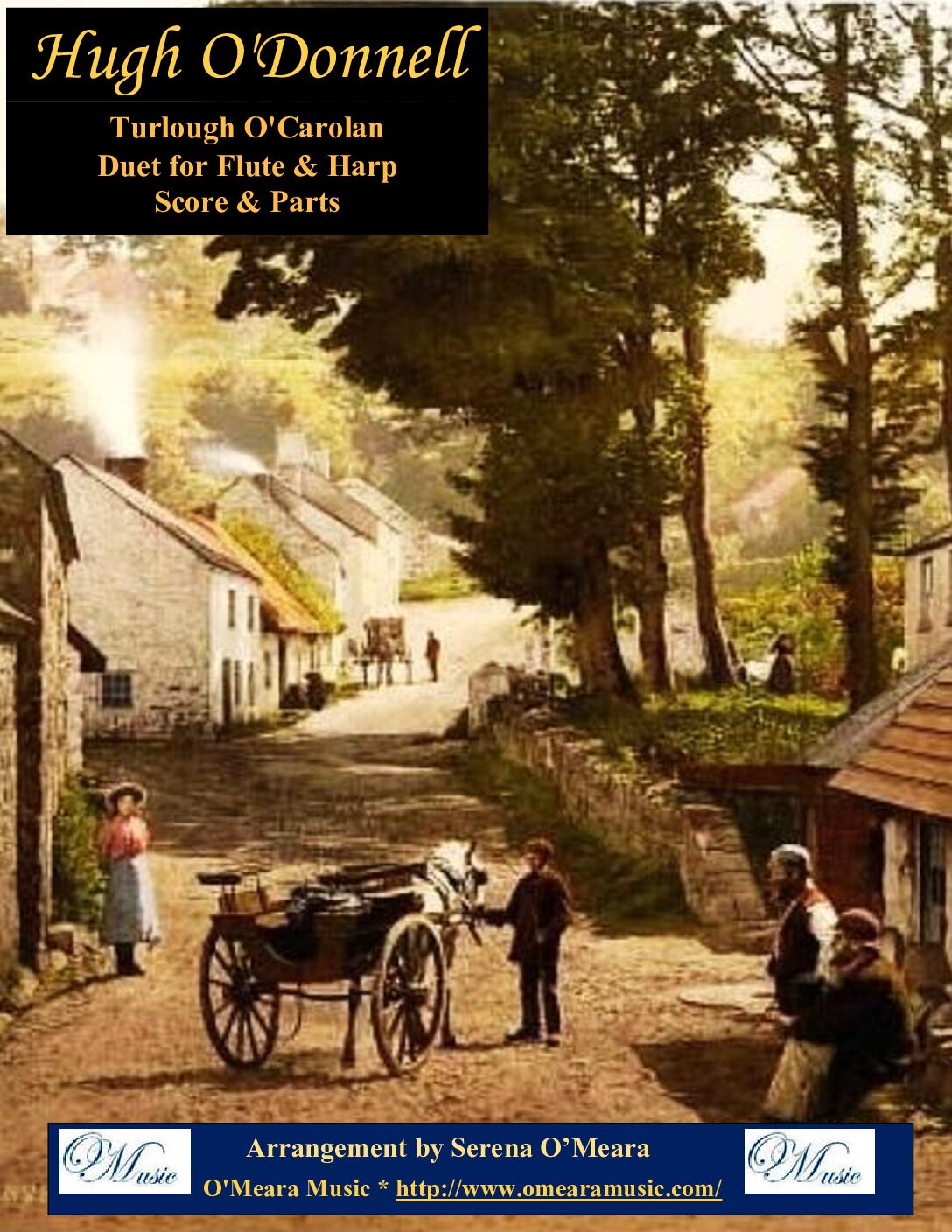 Hugh O’Donnell, Duet for Flute & Harp