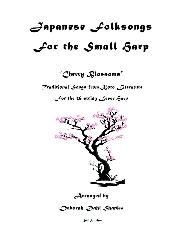 Japanese Folksongs (26-String) by Shanks Cover at folkharp.com