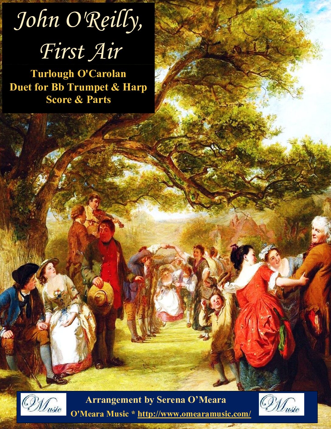 John O’Reilly, First Air, Duet for Bb Trumpet & Harp