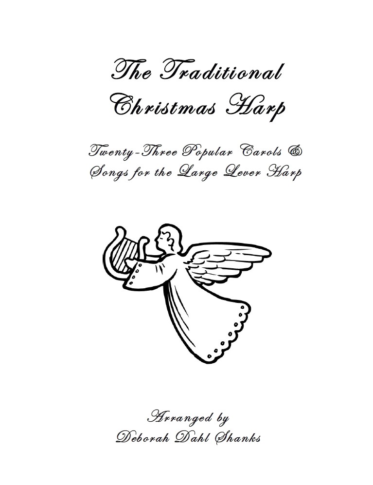 The Traditional Christmas Harp by Shanks Cover at folkharp.com