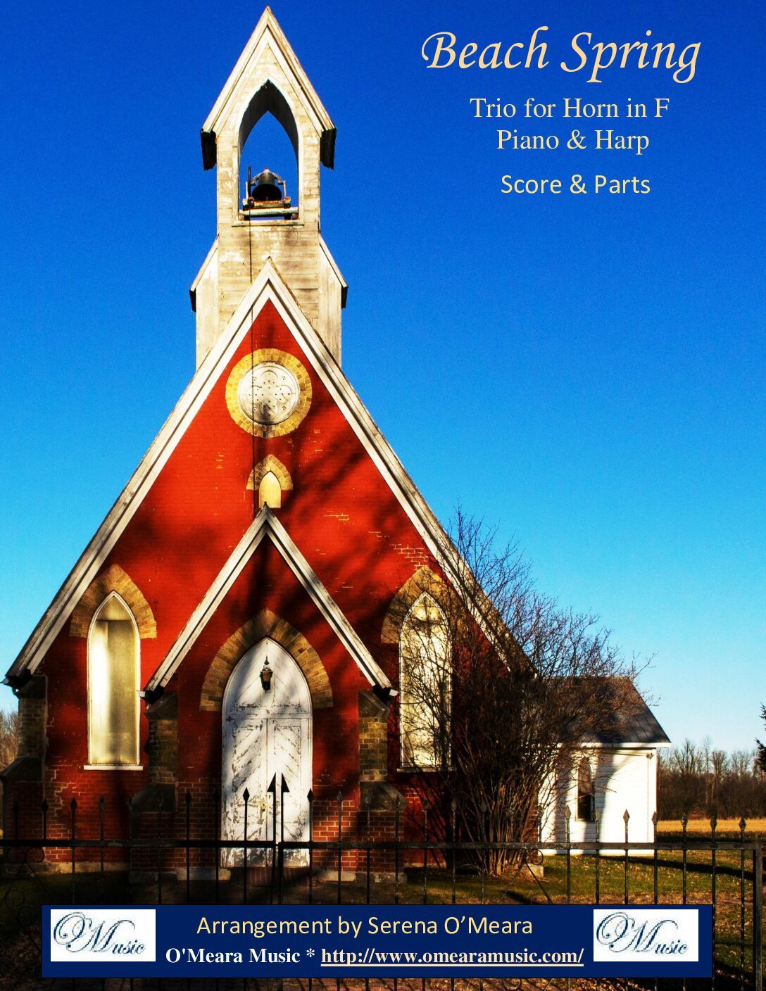 Beach Spring, Trio for Horn in F, Piano & Harp