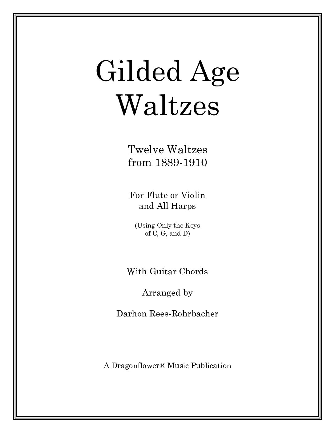 Guilded Age Waltzes