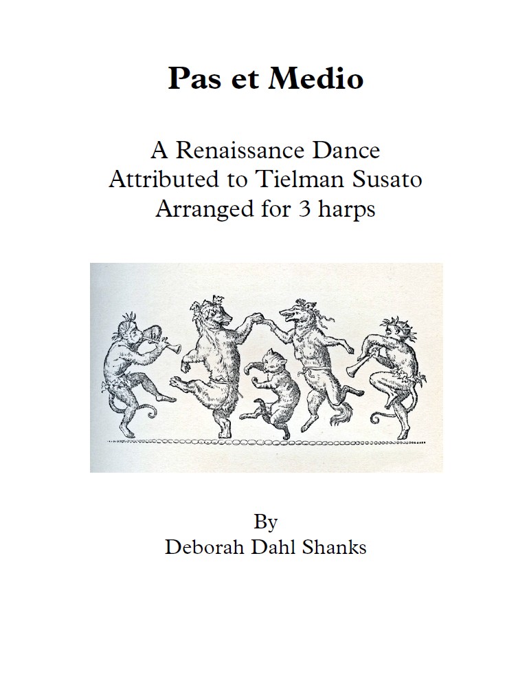 Pas et Medio (Trio) by Shanks Cover at folkharp.com