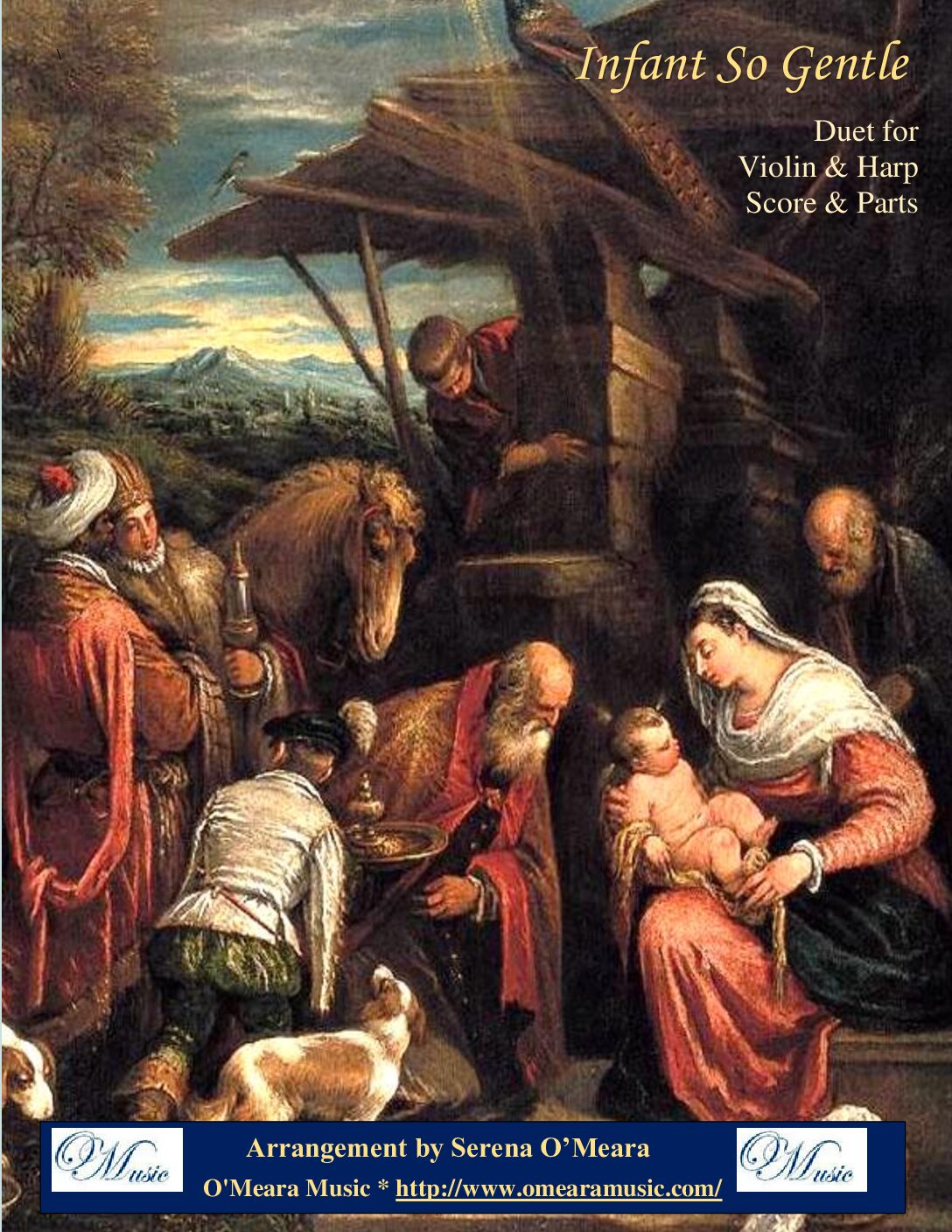 Infant So Gentle, Duet for Violin & Harp